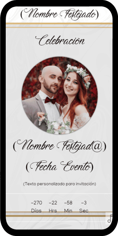 166 Boda mi invitación digital