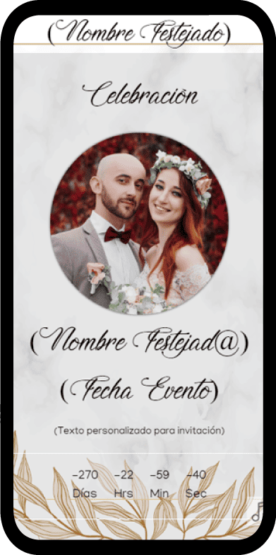 168 Boda mi invitación digital