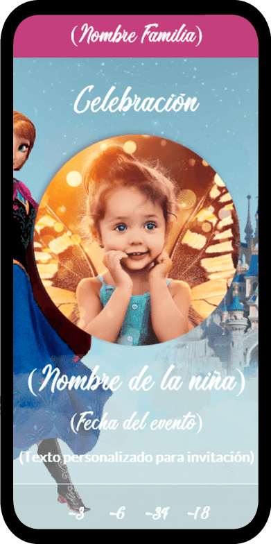 06 invitacion digital disney frozen