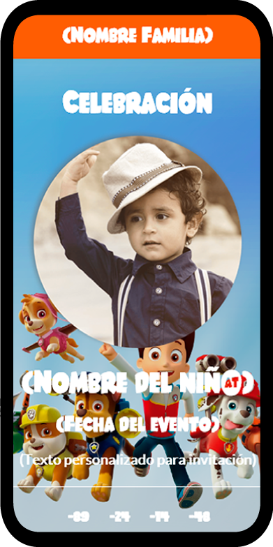 02 mi invitación digital paw patrol