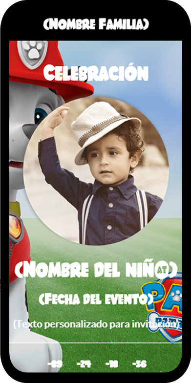 04 mi invitación digital paw patrol