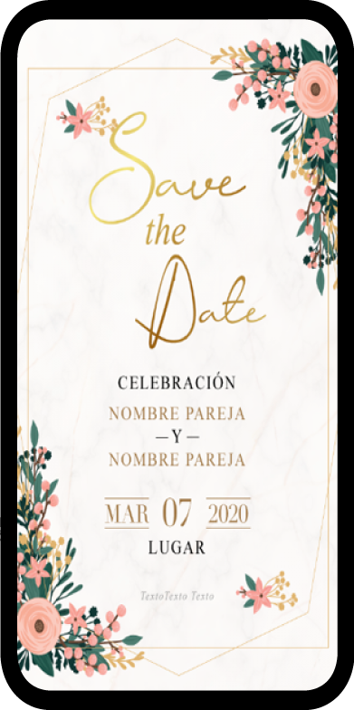 09 Save The Date mi invitación digital