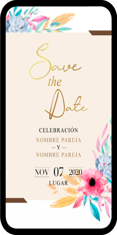 08 Save The Date mi invitación digital