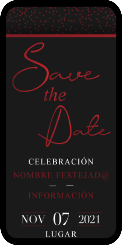 05 Save The Date mi invitación digital