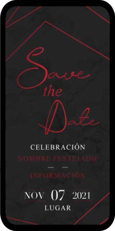 04 Save The Date mi invitación digital