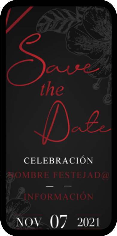 02 Save The Date mi invitación digital