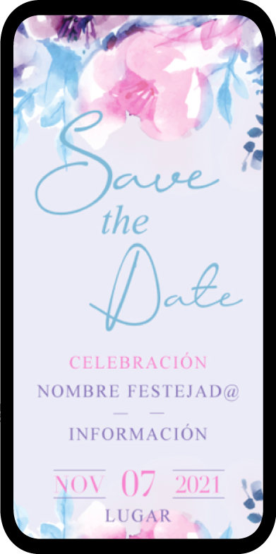 01 Save The Date mi invitación digital